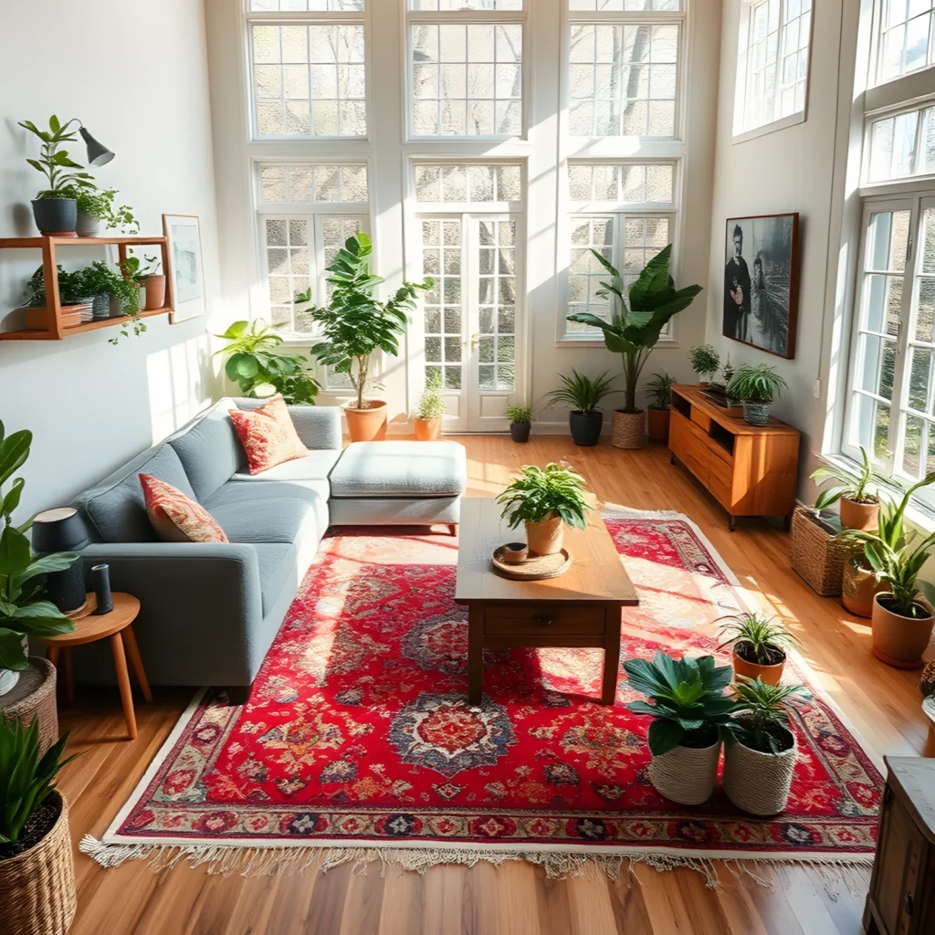 15 Sunlit Boho Inspirations: A Collection of Boho Living Rooms