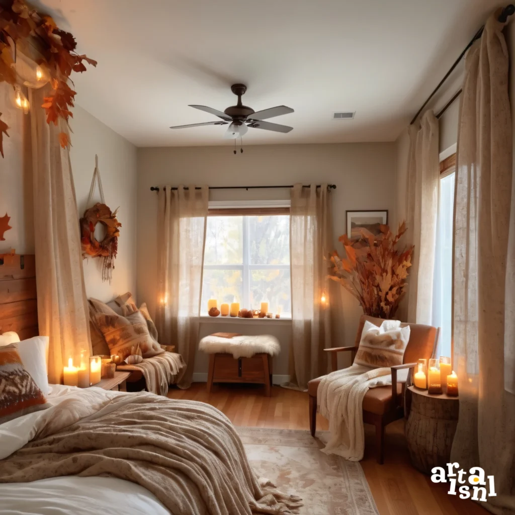 18+ Simple Fall Bedroom Decor Ideas For A Cozy Space