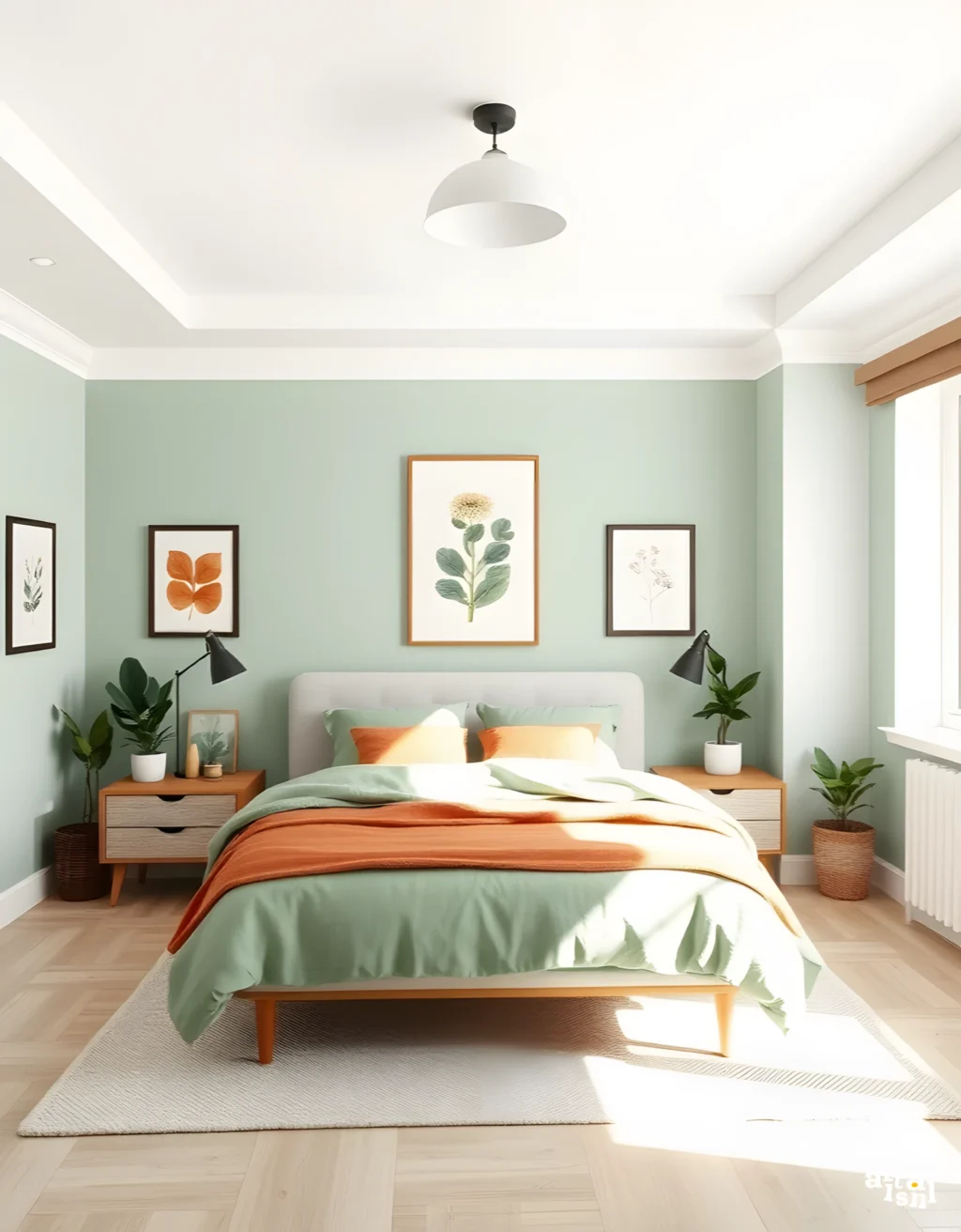 35+ Serene Earthy Green Bedroom Ideas You Must See