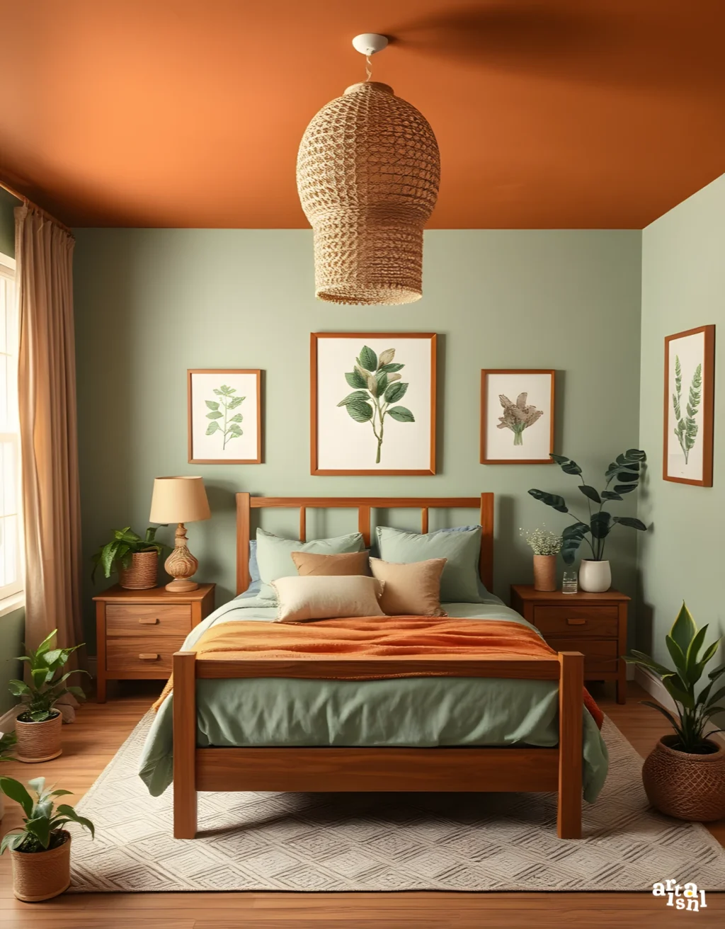 35+ Serene Earthy Green Bedroom Ideas You Must See