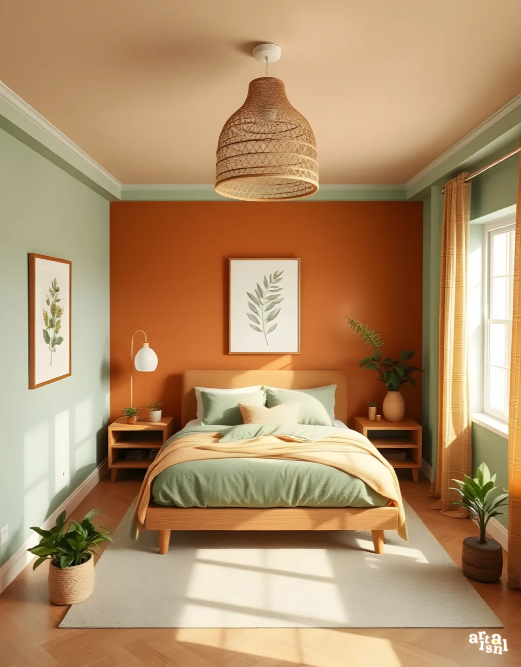 35+ Serene Earthy Green Bedroom Ideas You Must See