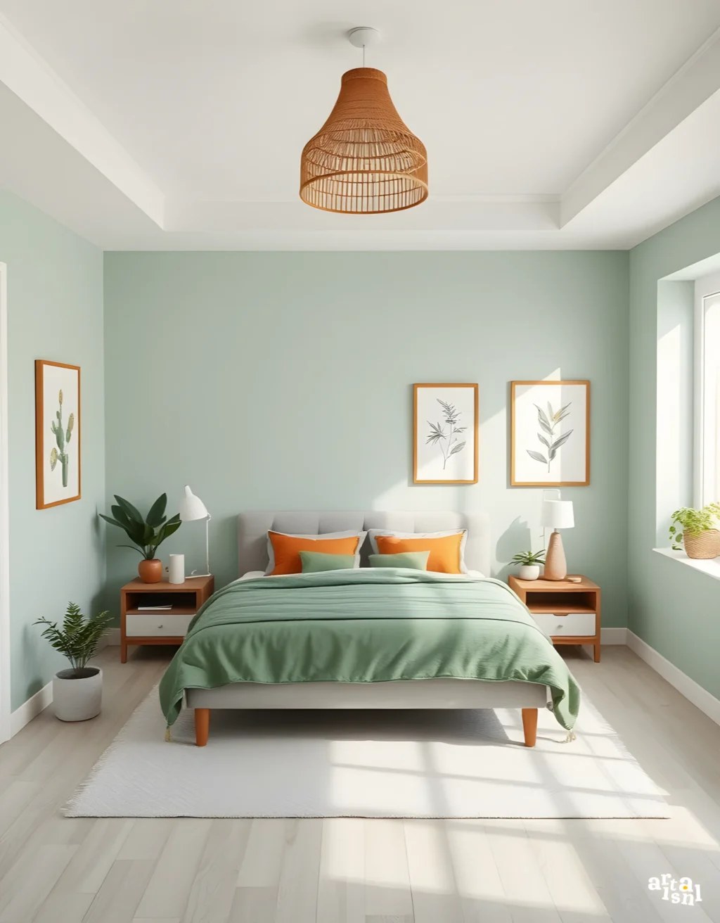 35+ Serene Earthy Green Bedroom Ideas You Must See