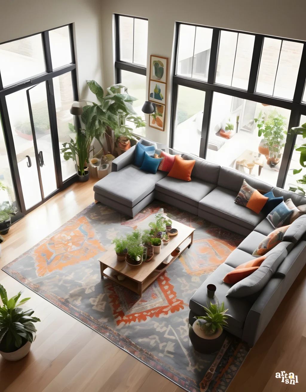 Maximize Light with Large Windows and High Ceilings Artisanal Home Goods-5