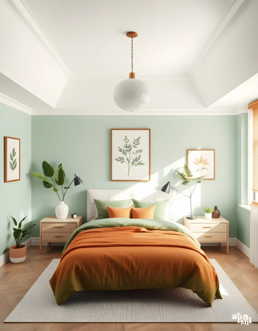 35+ Serene Earthy Green Bedroom Ideas You Must See