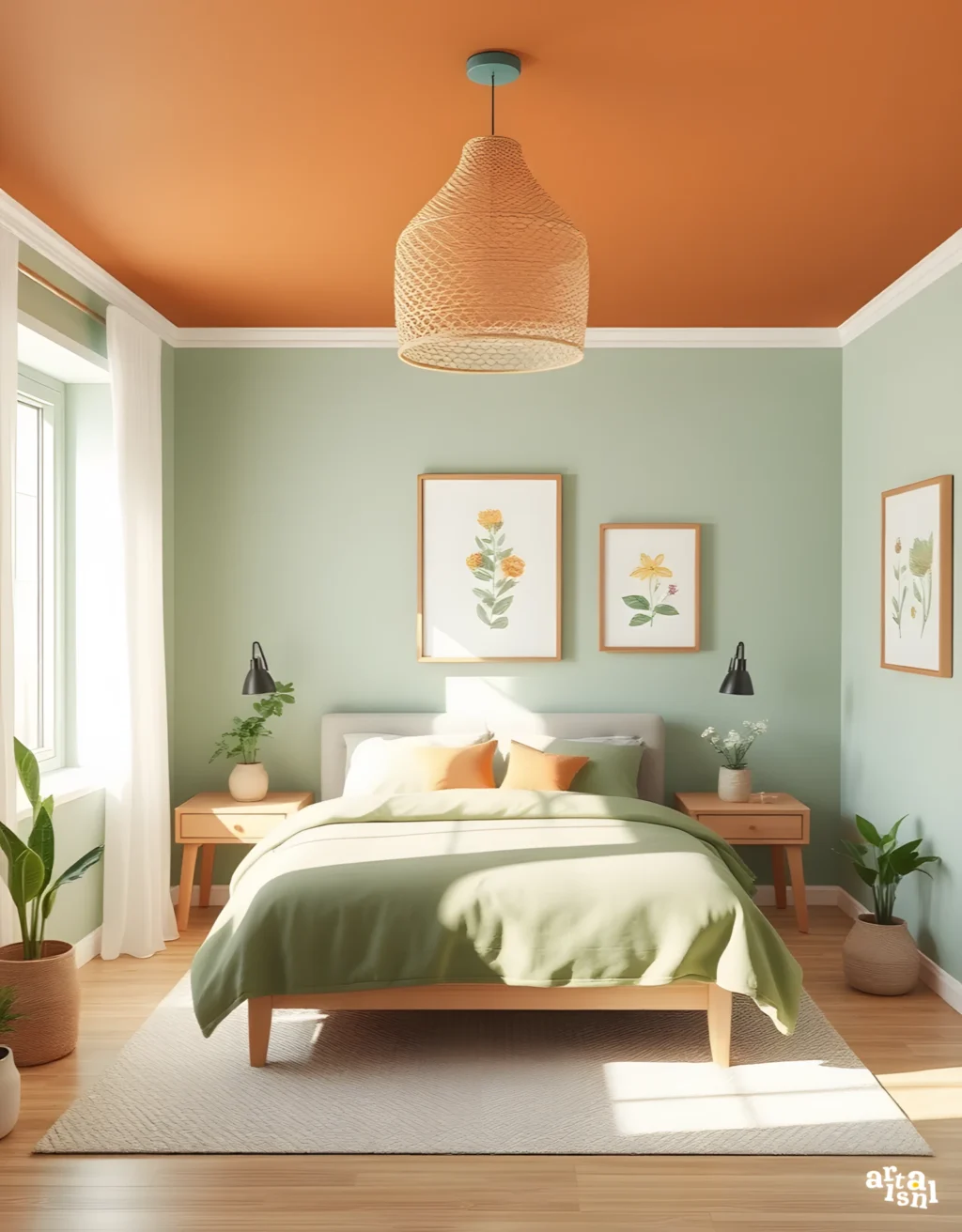 35+ Serene Earthy Green Bedroom Ideas You Must See