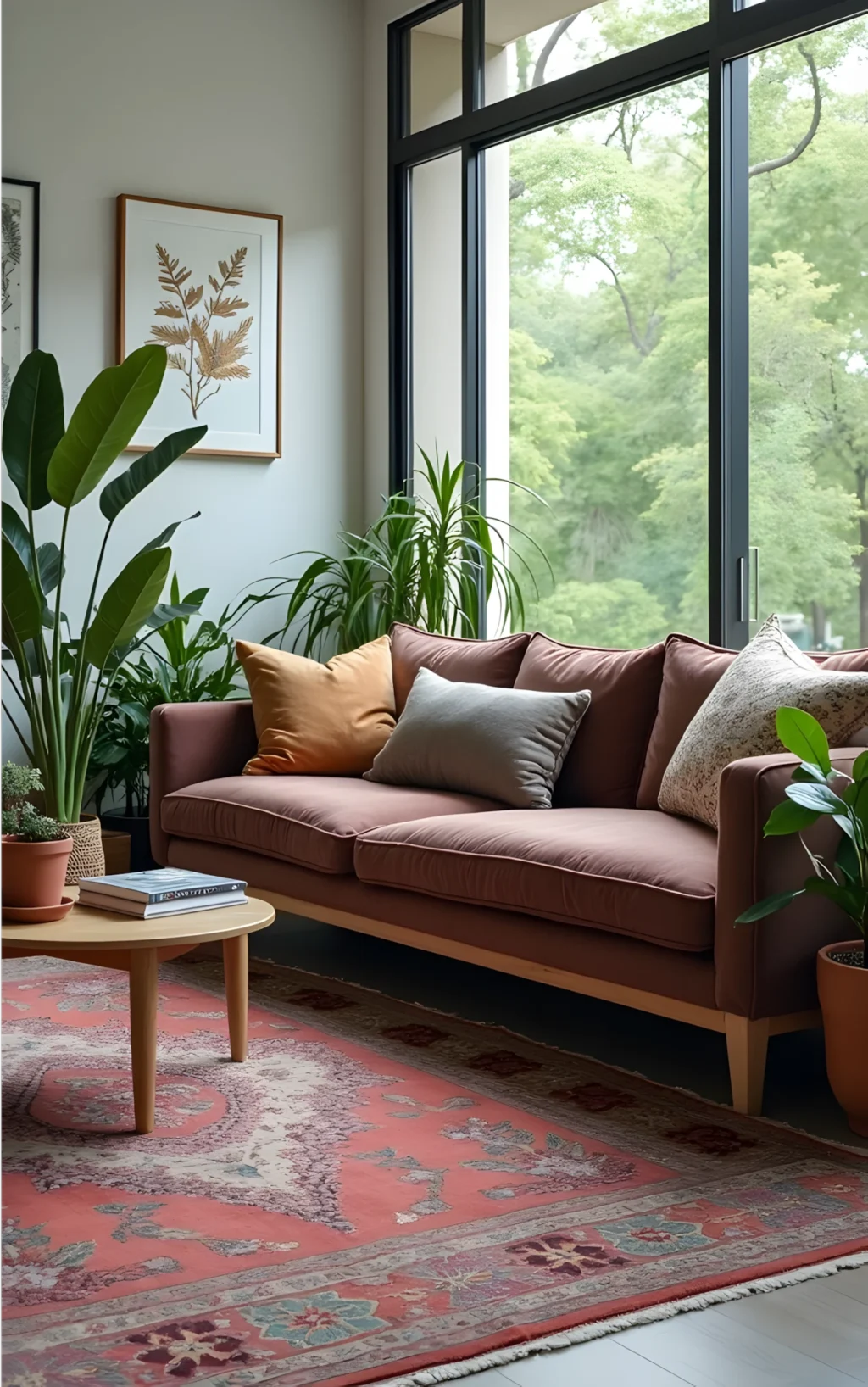 35 Stylish Ways to Decorate Your Living Room Using Natural Light and Earthy Tones