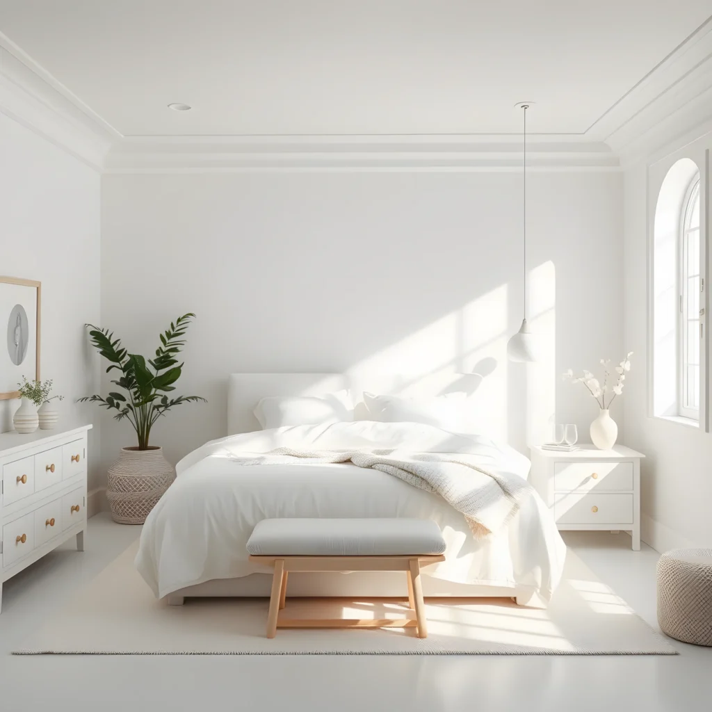 10 White and Minimalist Bedroom Designs to Inspire Your Next Home Makeover