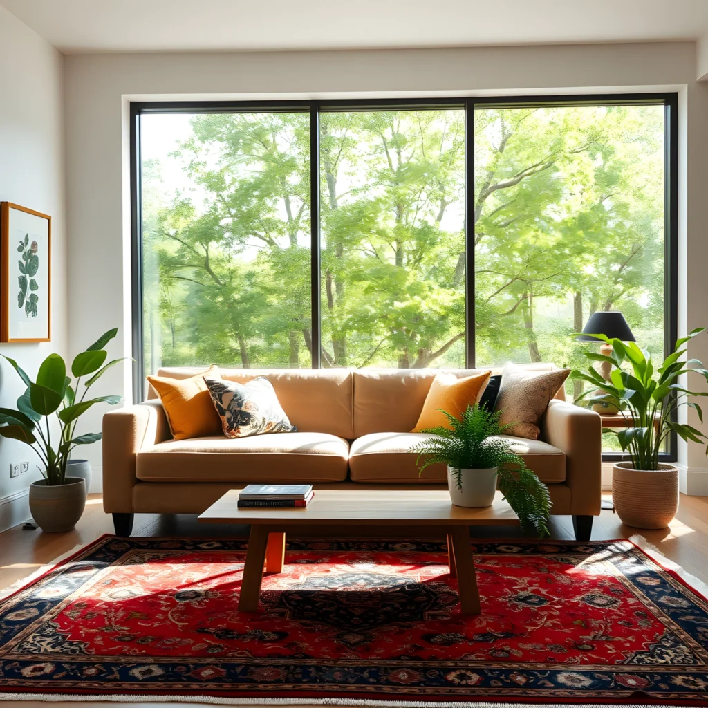 35 Stylish Ways to Decorate Your Living Room Using Natural Light and Earthy Tones