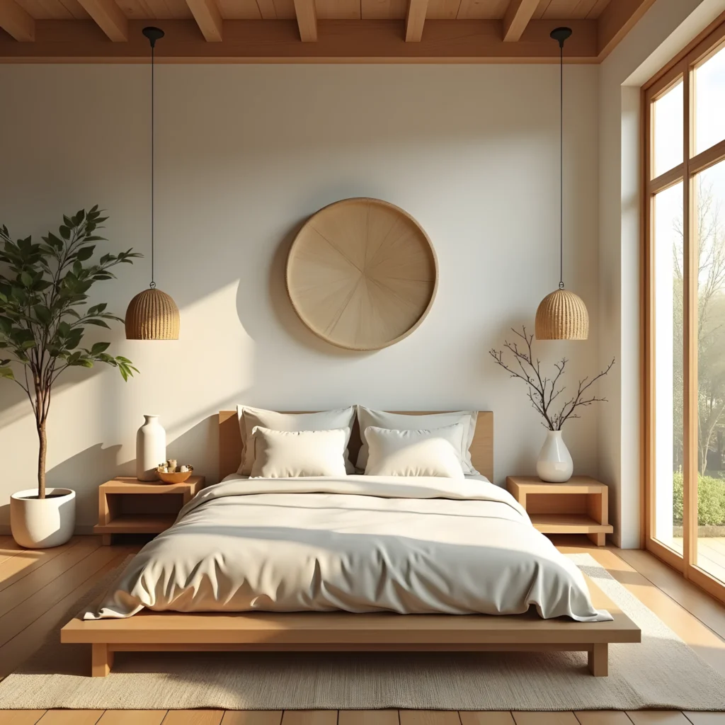 Transform Your Bedroom into a Peaceful Oasis with These Natural Texture Secrets!