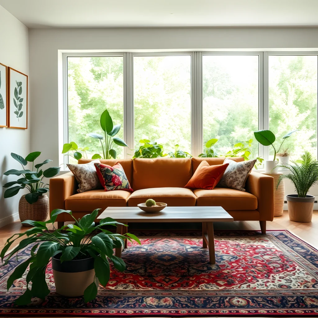 35 Stylish Ways to Decorate Your Living Room Using Natural Light and Earthy Tones