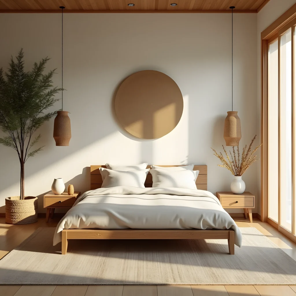 Transform Your Bedroom into a Peaceful Oasis with These Natural Texture Secrets!