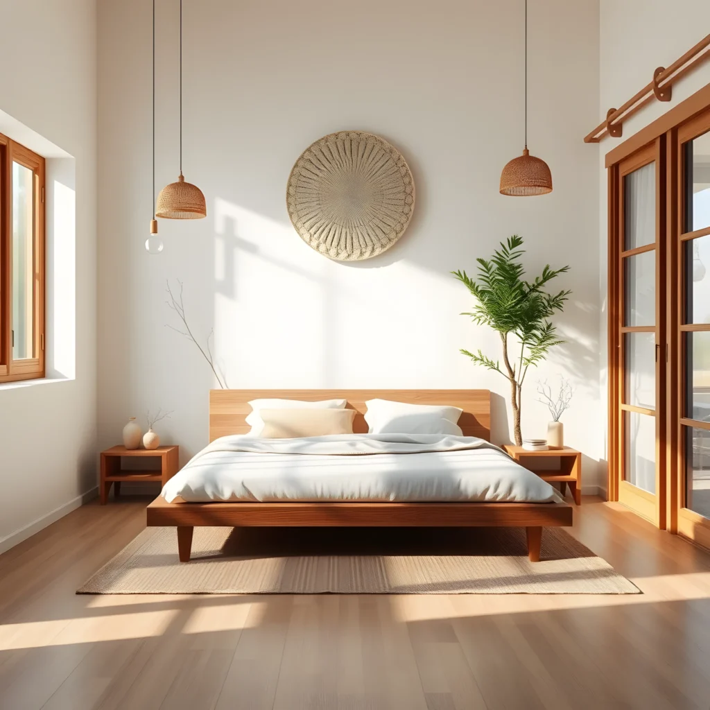 Transform Your Bedroom into a Peaceful Oasis with These Natural Texture Secrets!