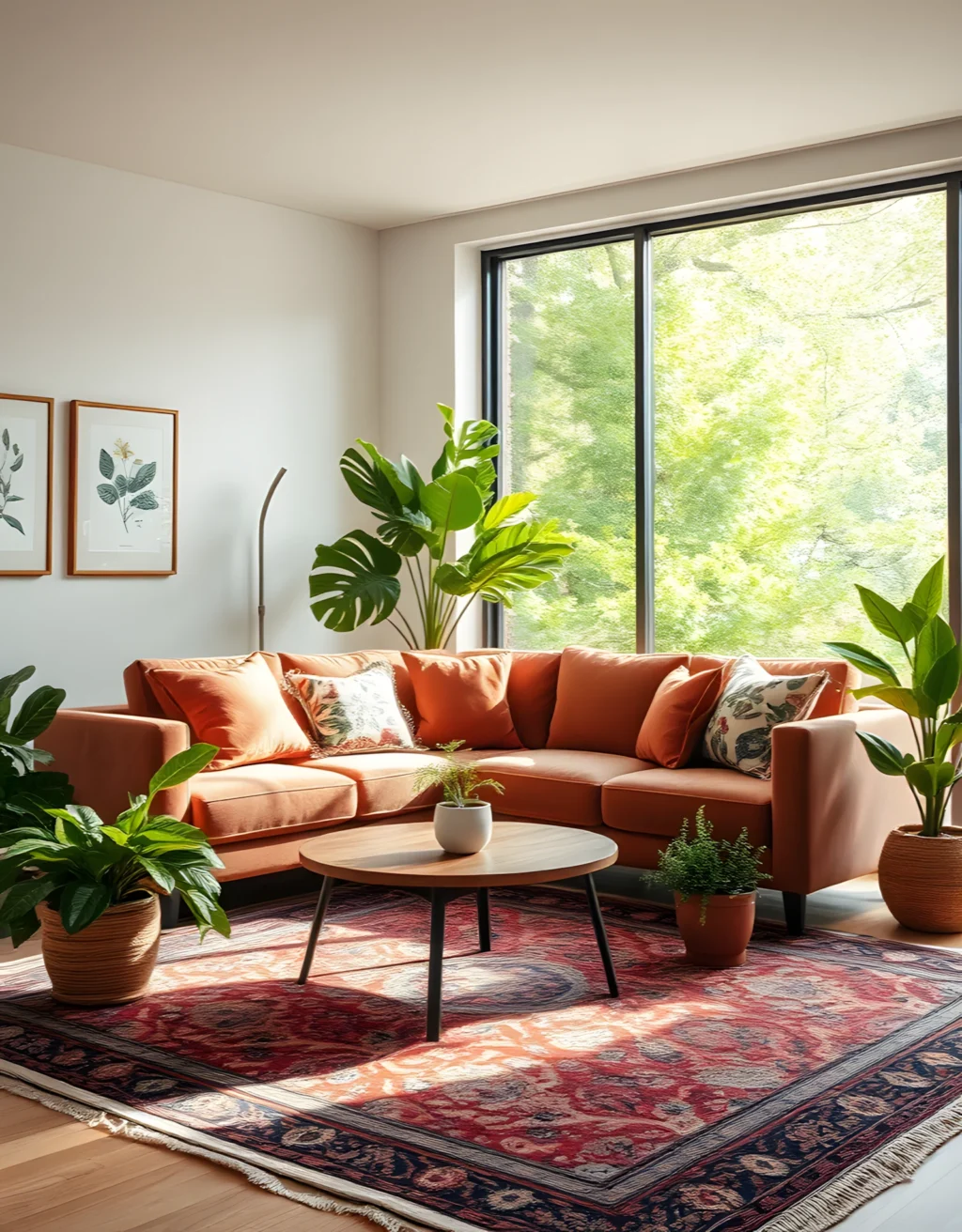 35 Stylish Ways to Decorate Your Living Room Using Natural Light and Earthy Tones