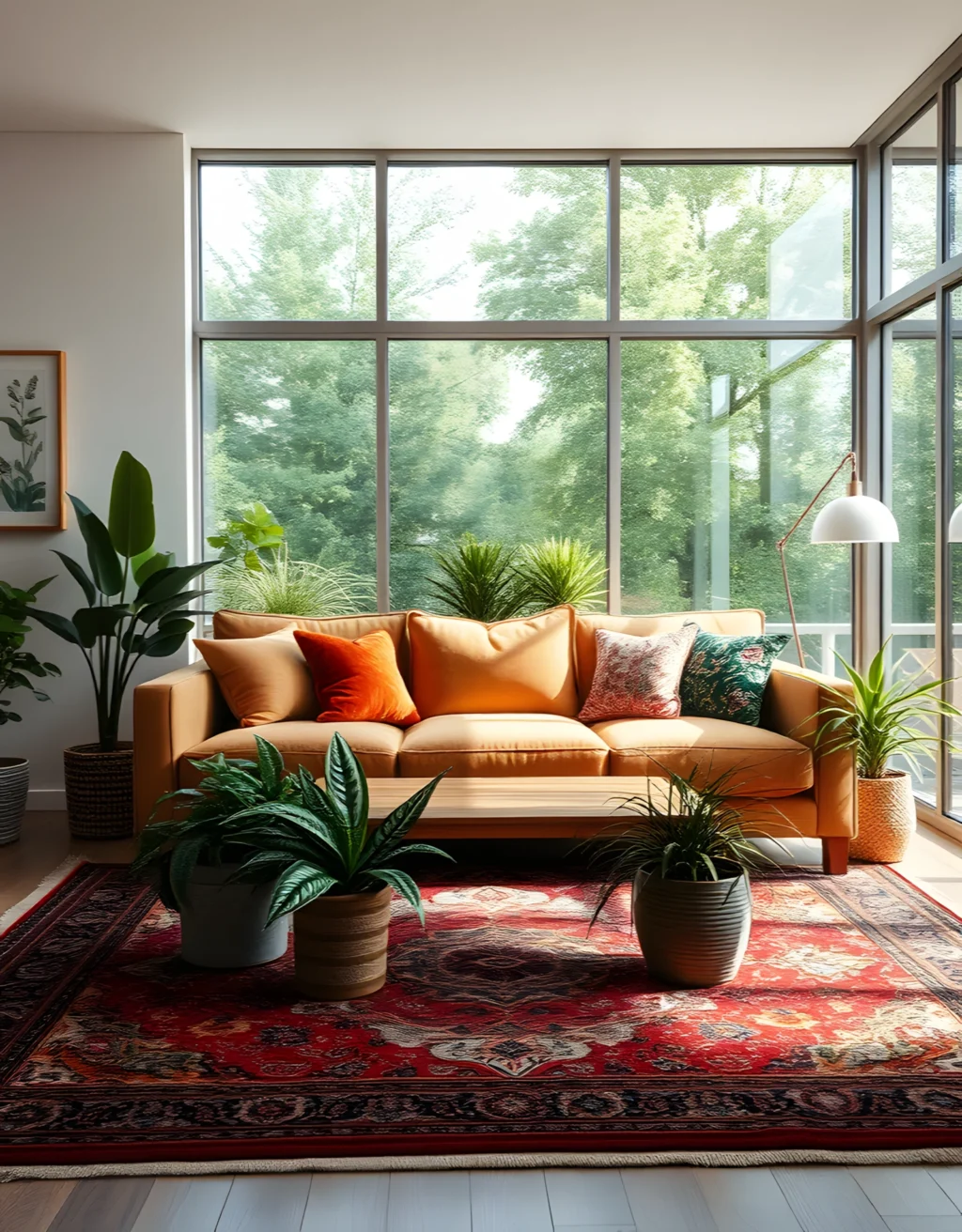 35 Stylish Ways to Decorate Your Living Room Using Natural Light and Earthy Tones