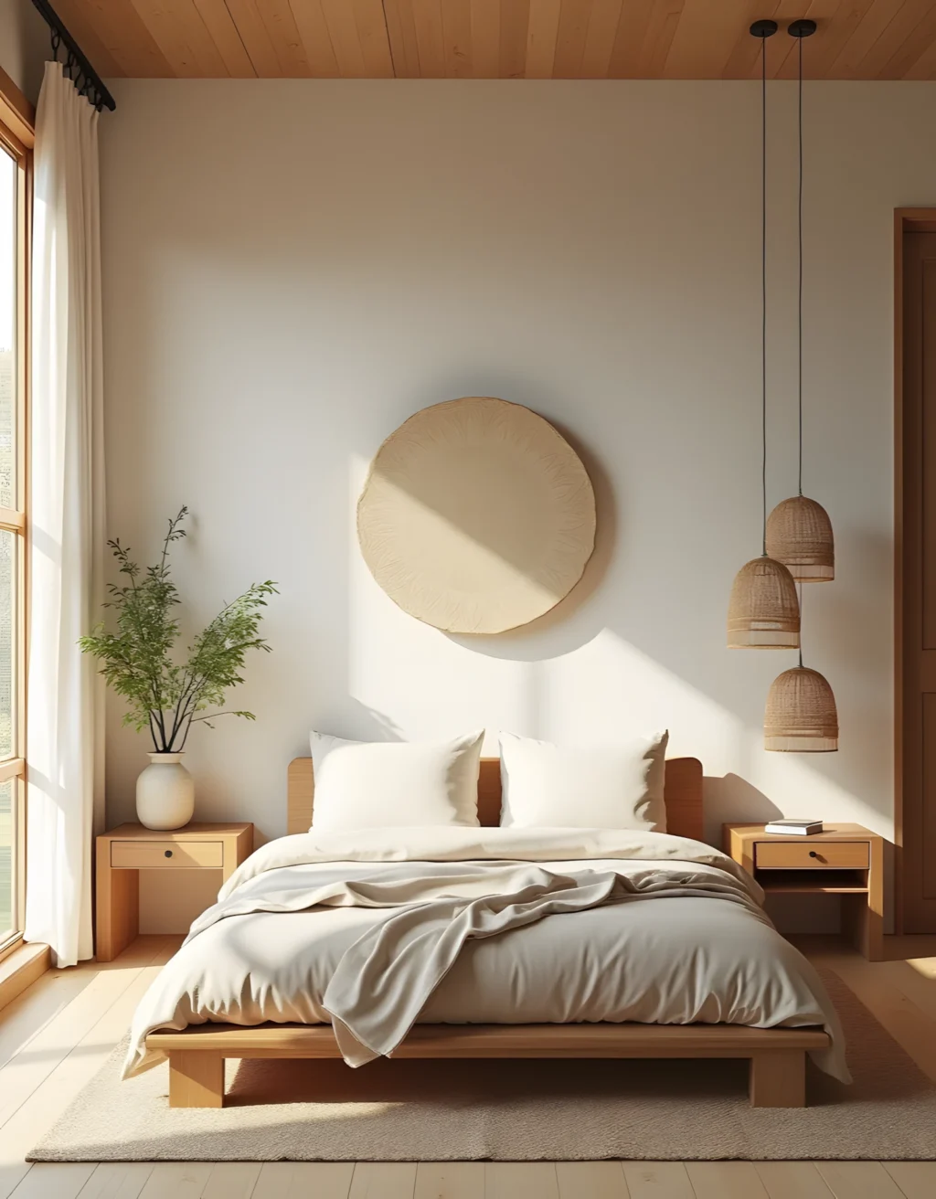 Transform Your Bedroom into a Peaceful Oasis with These Natural Texture Secrets!