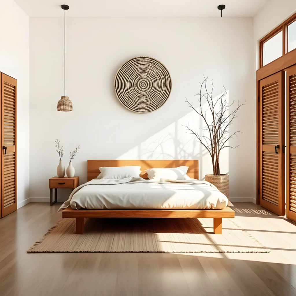 Transform Your Bedroom into a Peaceful Oasis with These Natural Texture Secrets!