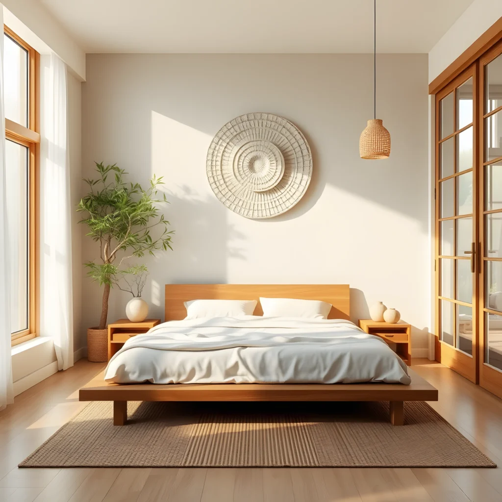 Transform Your Bedroom into a Peaceful Oasis with These Natural Texture Secrets!