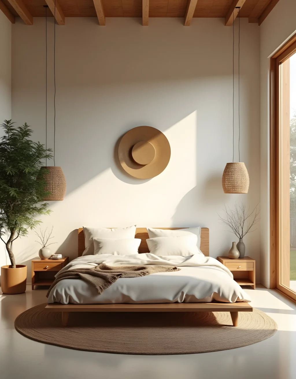 Transform Your Bedroom into a Peaceful Oasis with These Natural Texture Secrets!