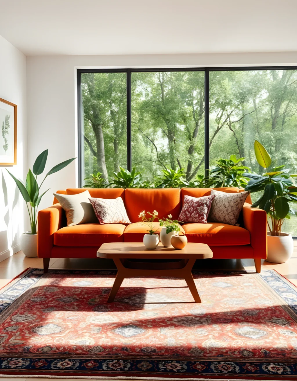 35 Stylish Ways to Decorate Your Living Room Using Natural Light and Earthy Tones