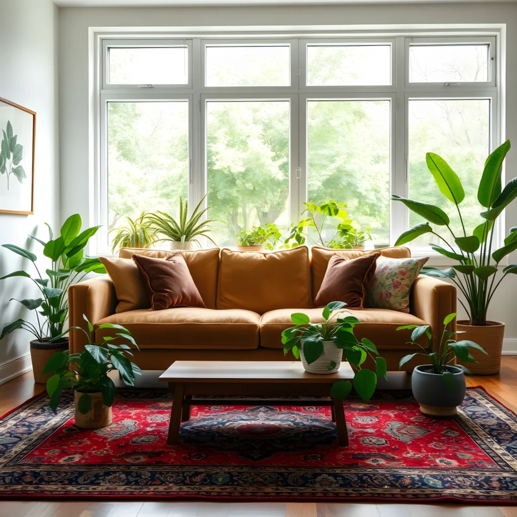 35 Stylish Ways to Decorate Your Living Room Using Natural Light and Earthy Tones