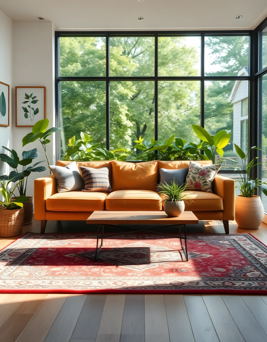 35 Stylish Ways to Decorate Your Living Room Using Natural Light and Earthy Tones