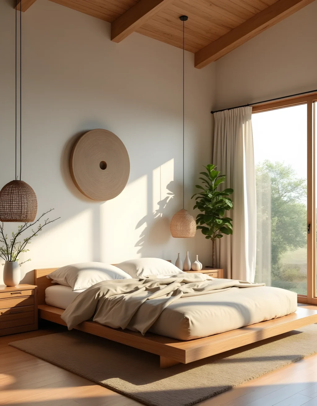 Transform Your Bedroom into a Peaceful Oasis with These Natural Texture Secrets!