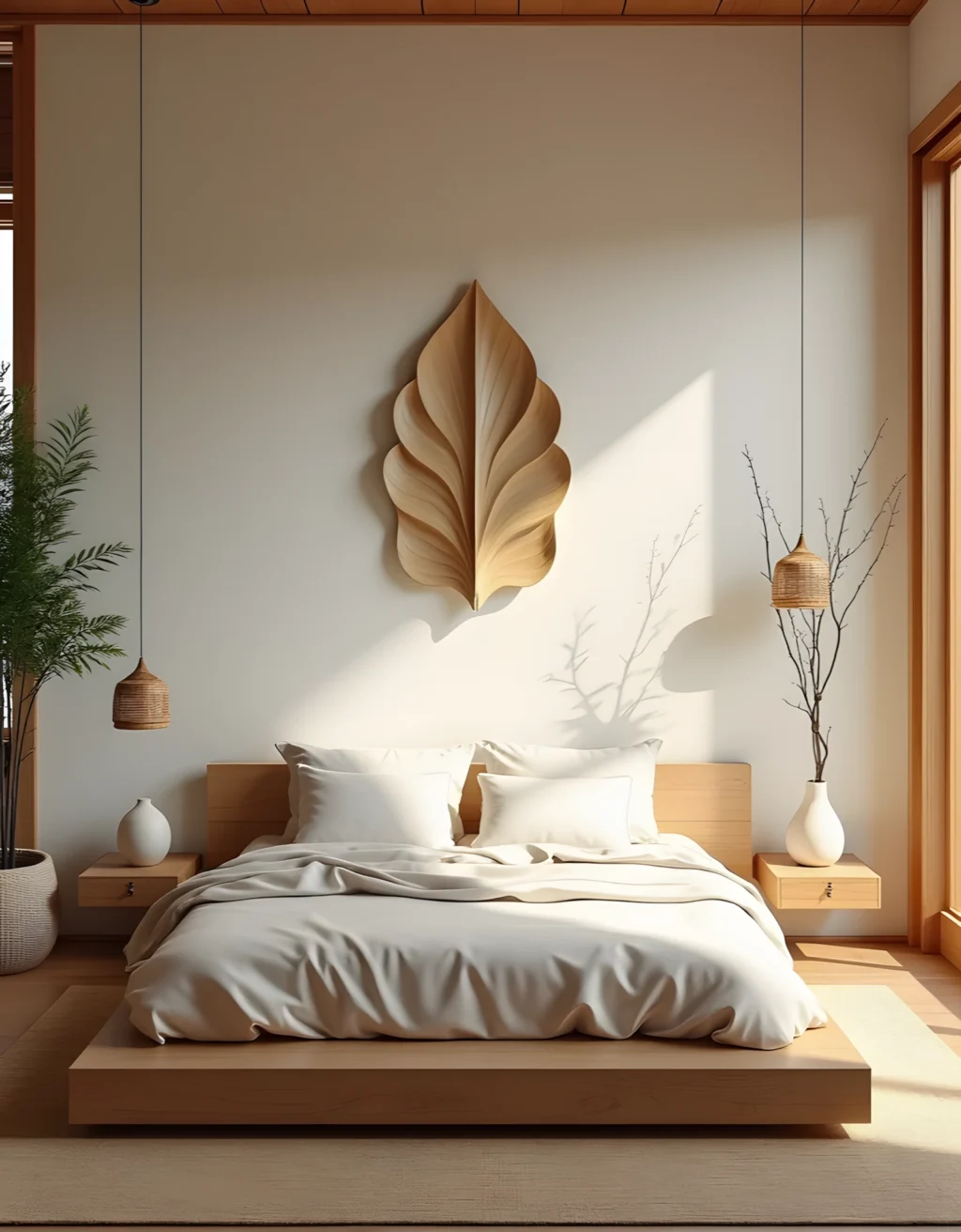 Transform Your Bedroom into a Peaceful Oasis with These Natural Texture Secrets!