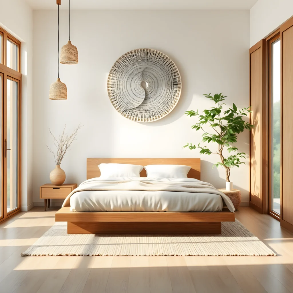 Transform Your Bedroom into a Peaceful Oasis with These Natural Texture Secrets!