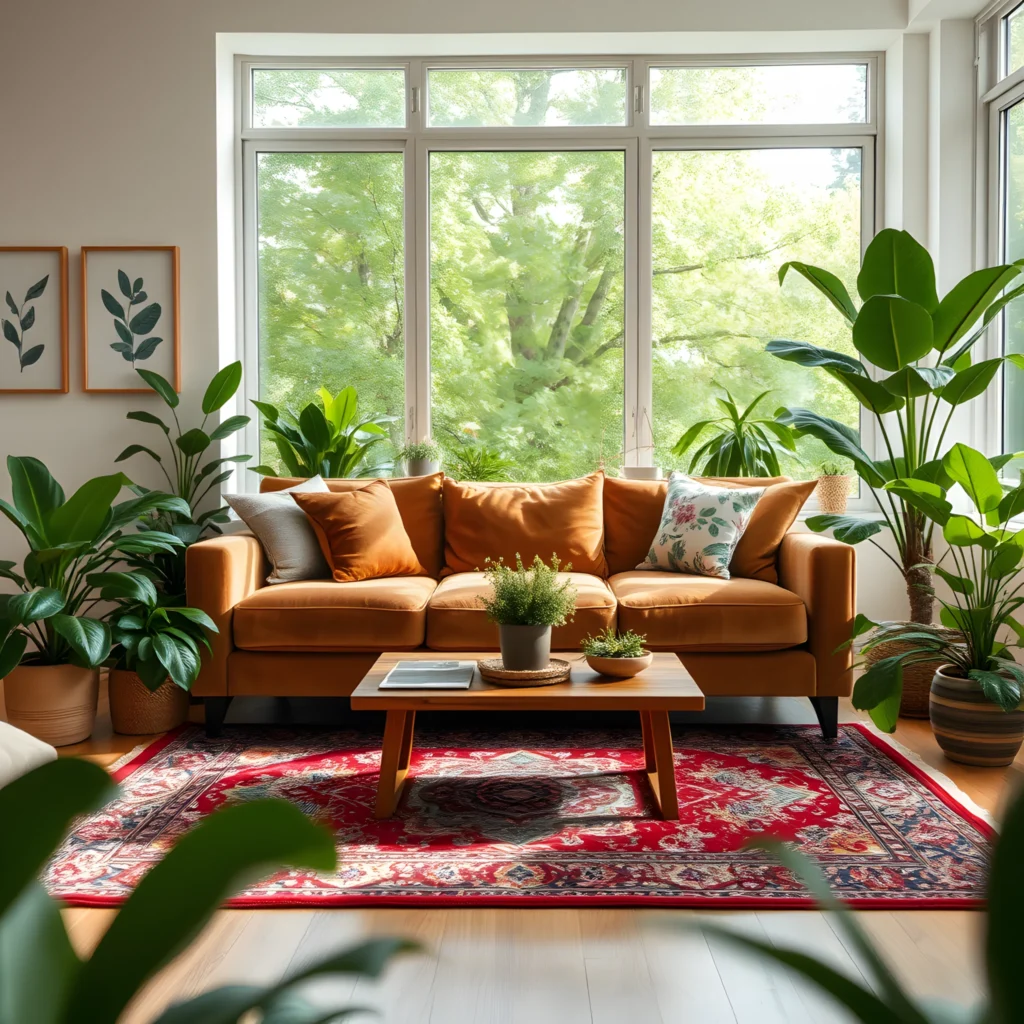 35 Stylish Ways to Decorate Your Living Room Using Natural Light and Earthy Tones