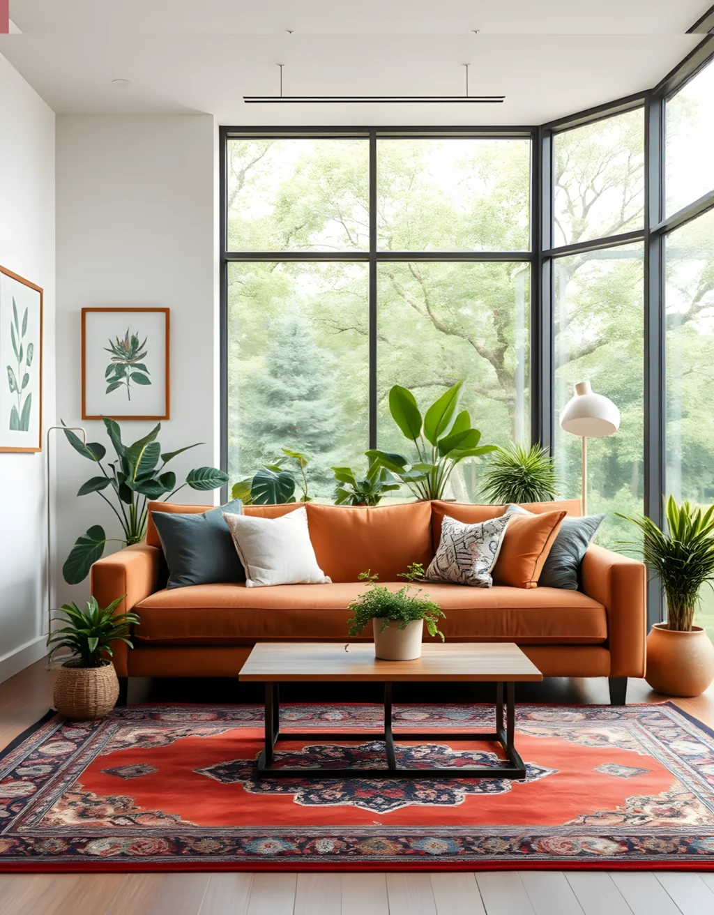 35 Stylish Ways to Decorate Your Living Room Using Natural Light and Earthy Tones