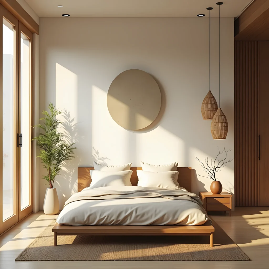 Transform Your Bedroom into a Peaceful Oasis with These Natural Texture Secrets!