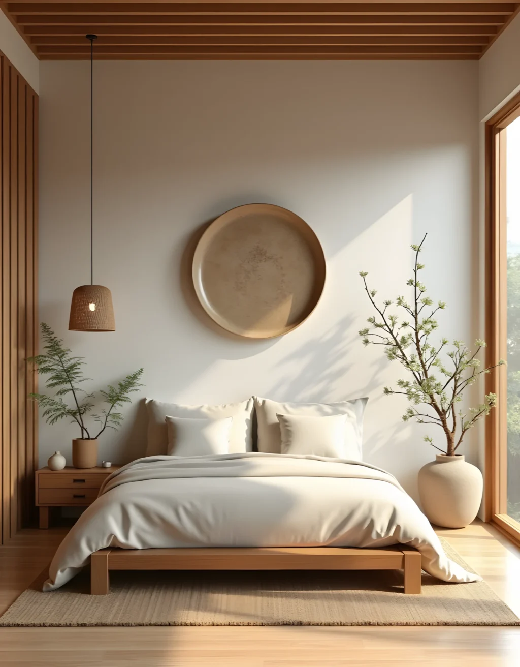 Transform Your Bedroom into a Peaceful Oasis with These Natural Texture Secrets!