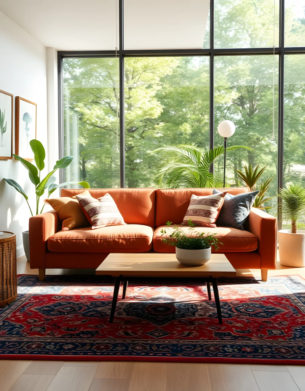 35 Stylish Ways to Decorate Your Living Room Using Natural Light and Earthy Tones