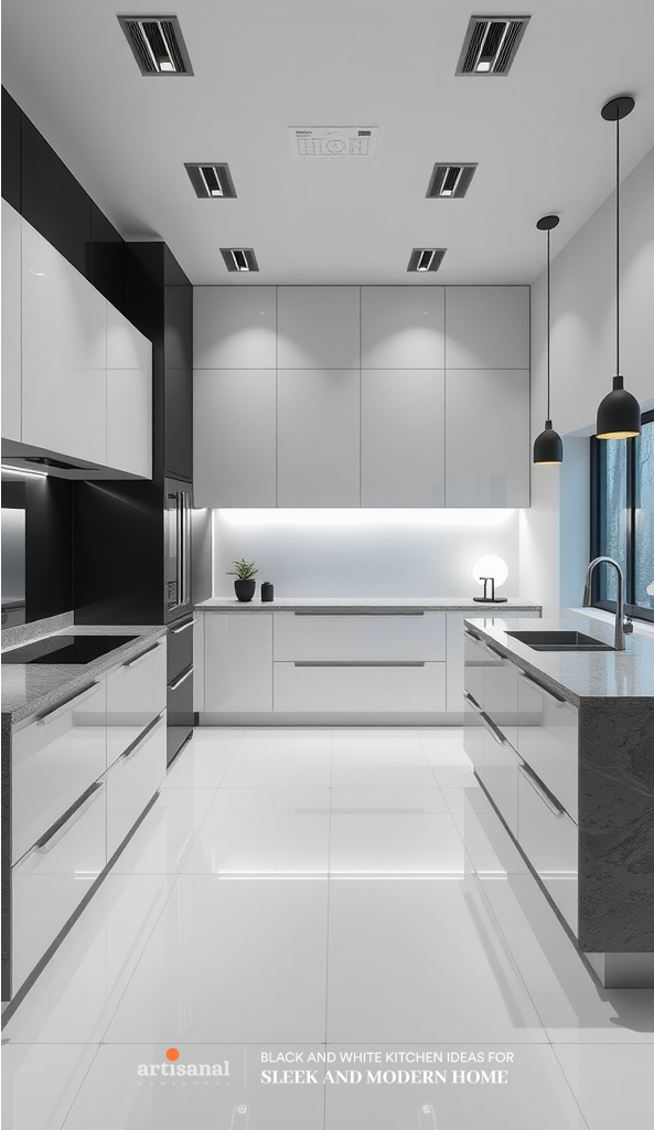 38 Timeless Black and White Kitchen Ideas for a Sleek and Modern Home