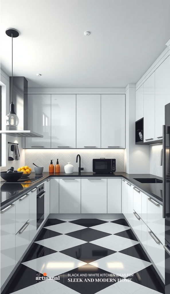 38 Timeless Black and White Kitchen Ideas for a Sleek and Modern Home