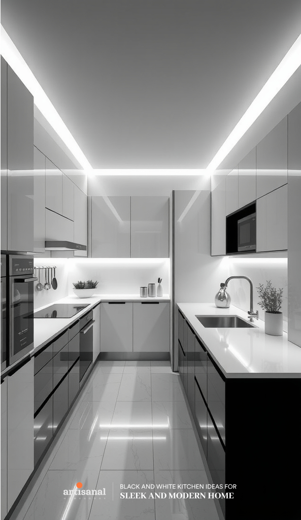 38 Timeless Black and White Kitchen Ideas for a Sleek and Modern Home