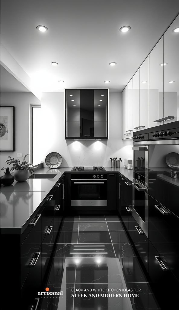 38 Timeless Black and White Kitchen Ideas for a Sleek and Modern Home