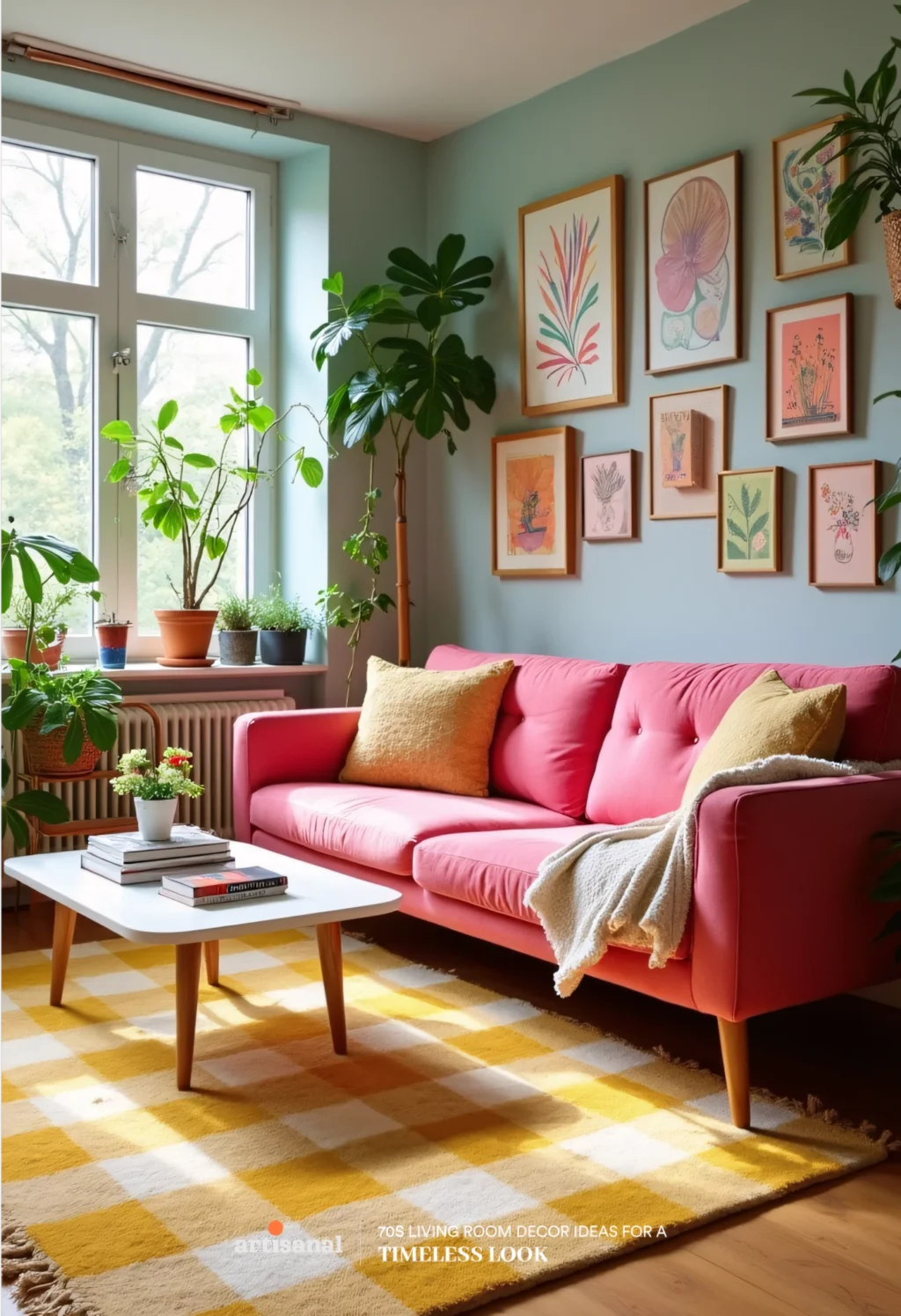 Iconic 70s Retro Living Room Decor Ideas for a Timeless Look