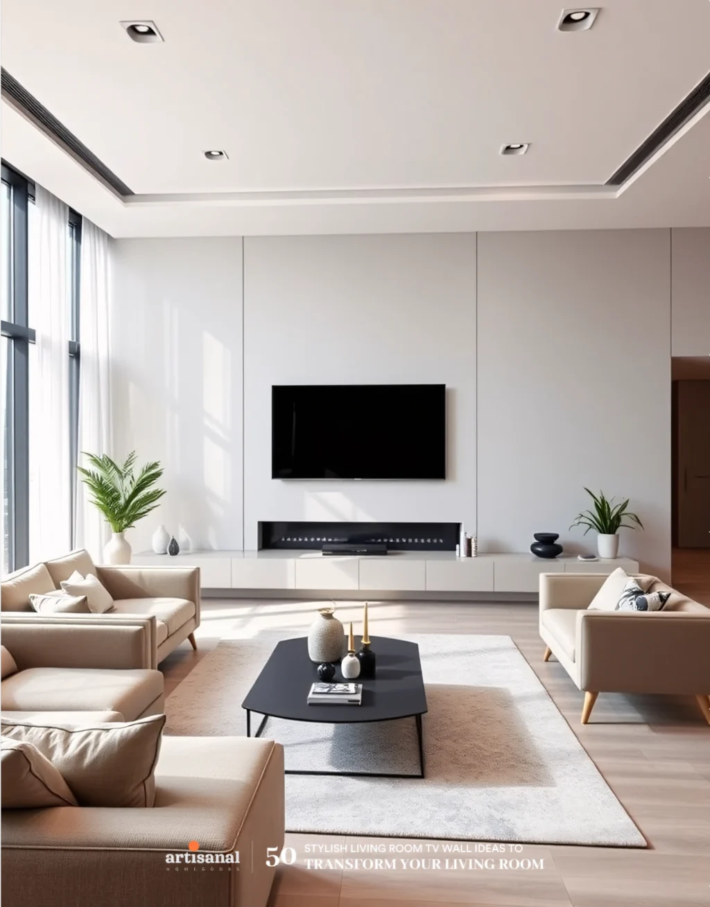 50 Modern TV Wall Ideas to Transform Your Living Room in 2025