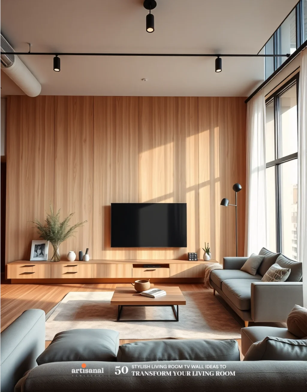 50 Modern TV Wall Ideas to Transform Your Living Room in 2025