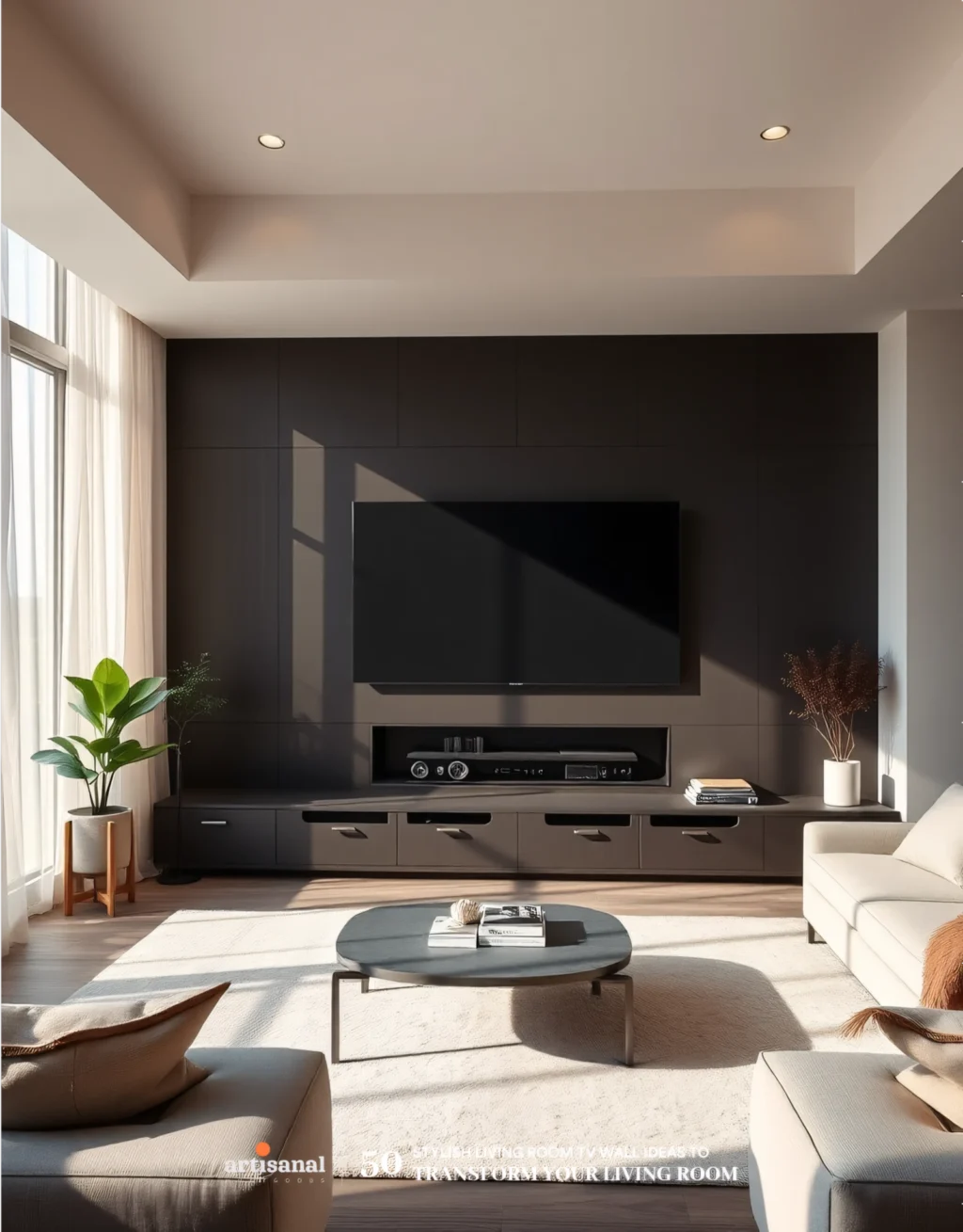 50 Modern TV Wall Ideas to Transform Your Living Room in 2025