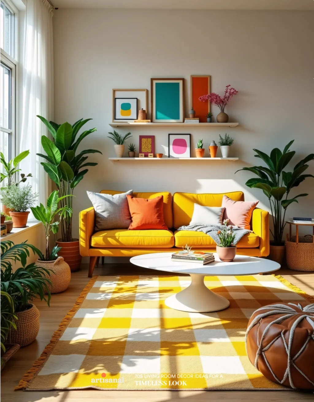 Iconic 70s Retro Living Room Decor Ideas for a Timeless Look