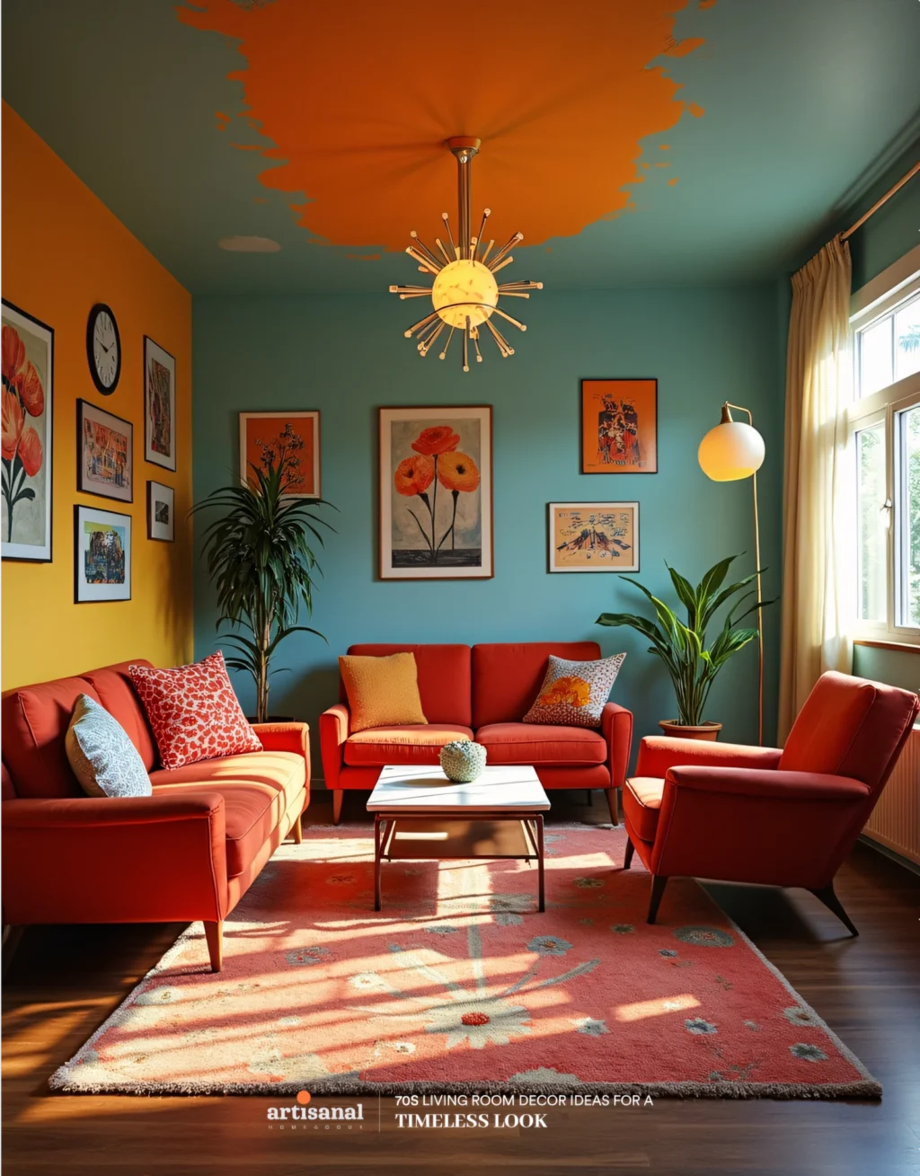 Iconic 70s Retro Living Room Decor Ideas for a Timeless Look