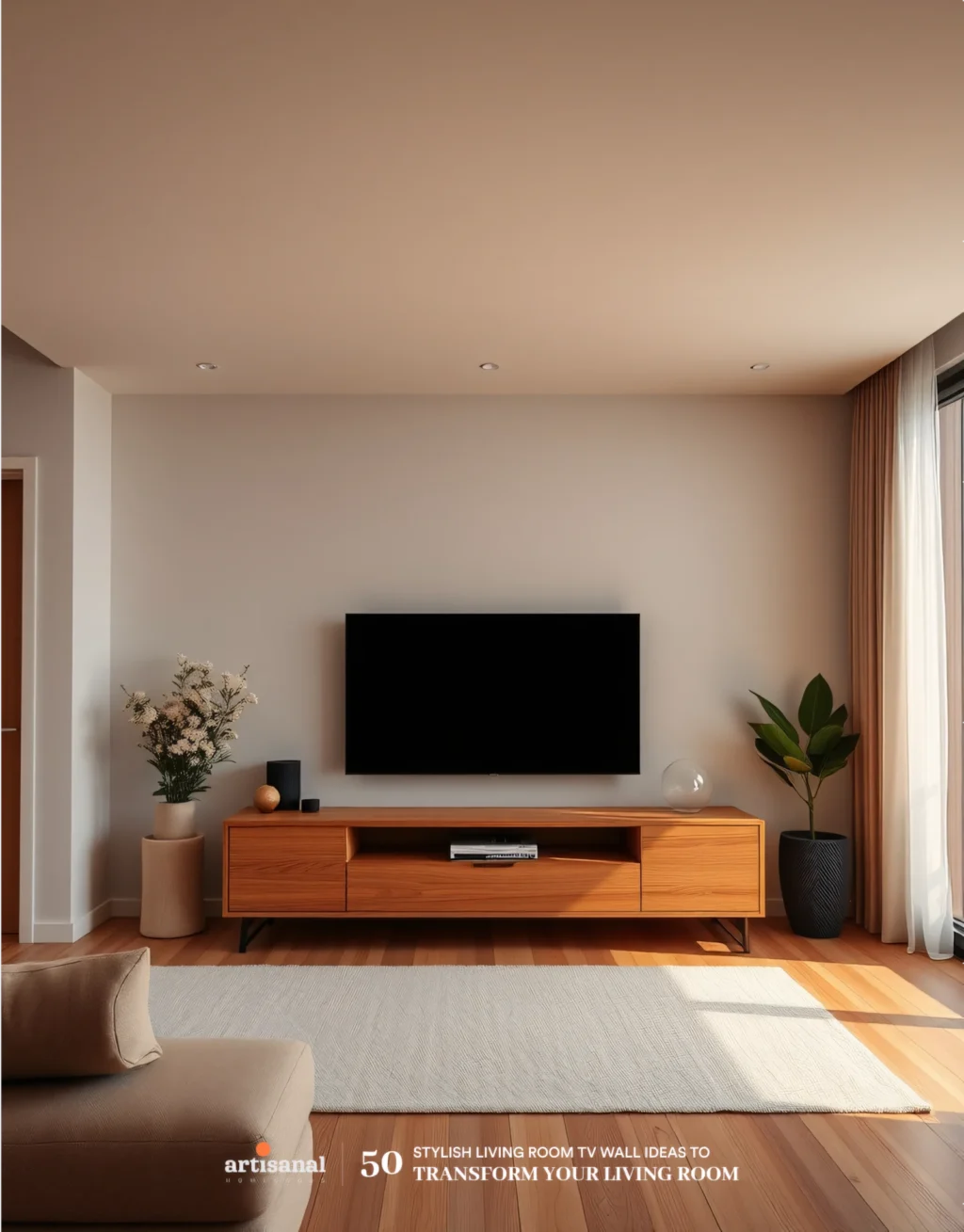 50 Modern TV Wall Ideas to Transform Your Living Room in 2025