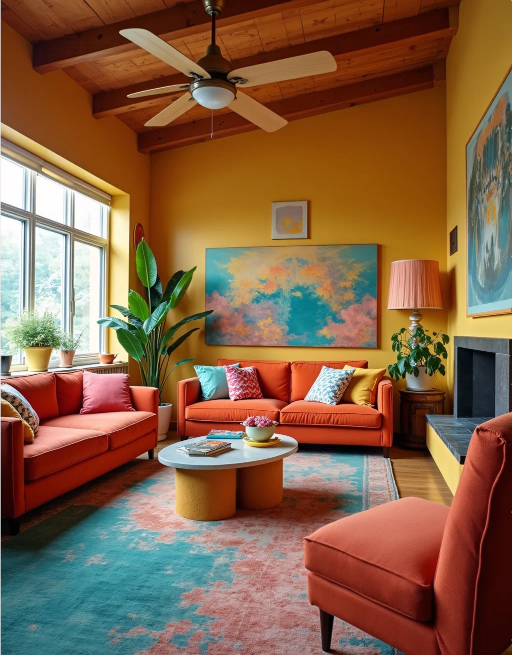 Iconic 70s Retro Living Room Decor Ideas for a Timeless Look