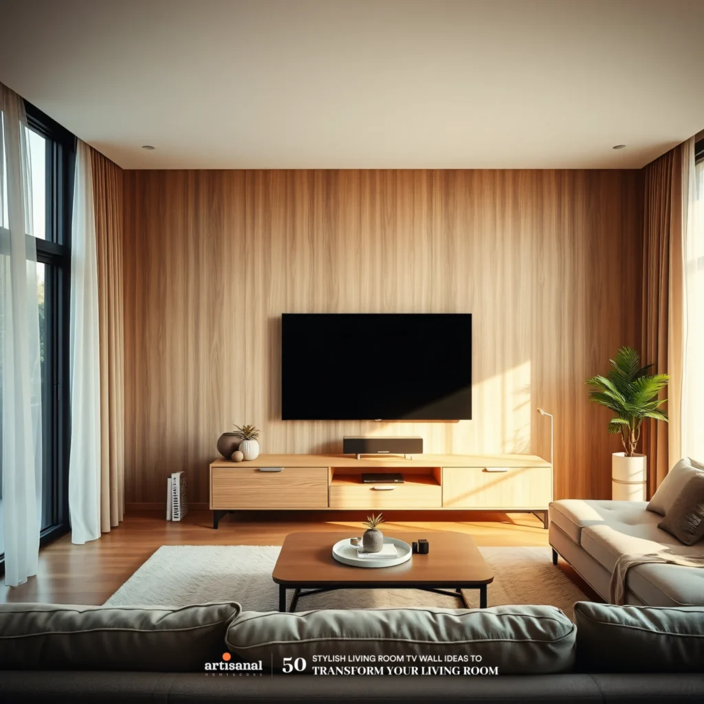 50 Modern TV Wall Ideas to Transform Your Living Room in 2025