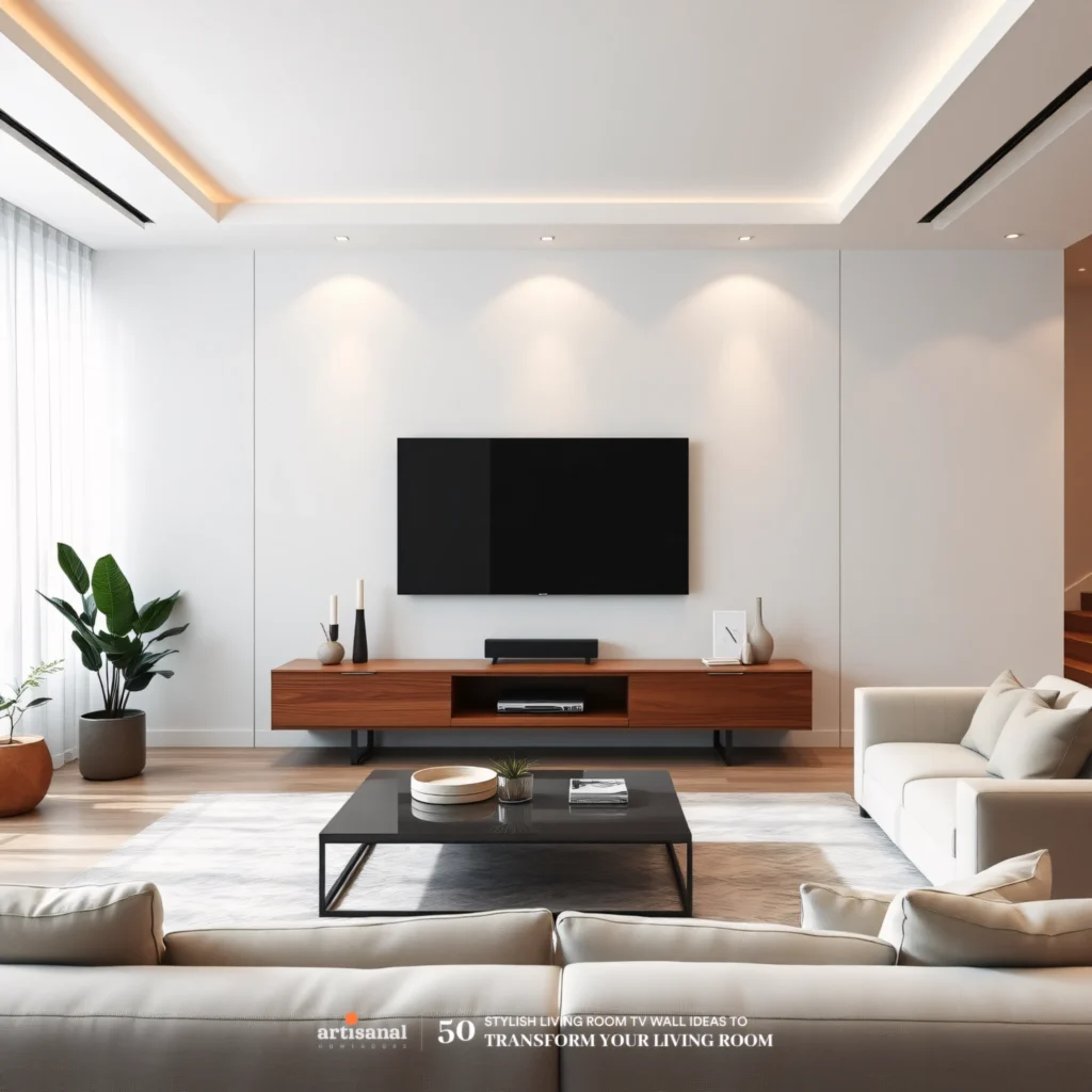 50 Modern TV Wall Ideas to Transform Your Living Room in 2025