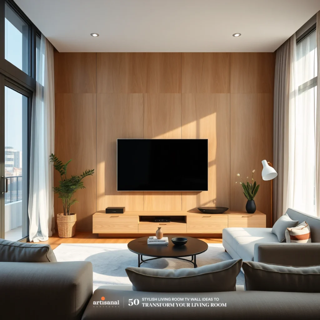 50 Modern TV Wall Ideas to Transform Your Living Room in 2025