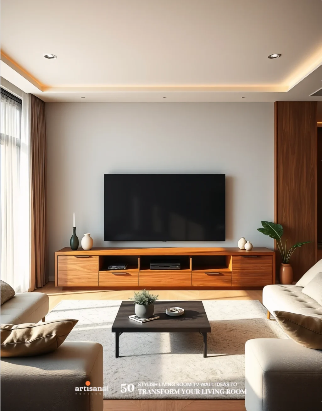 50 Modern TV Wall Ideas to Transform Your Living Room in 2025