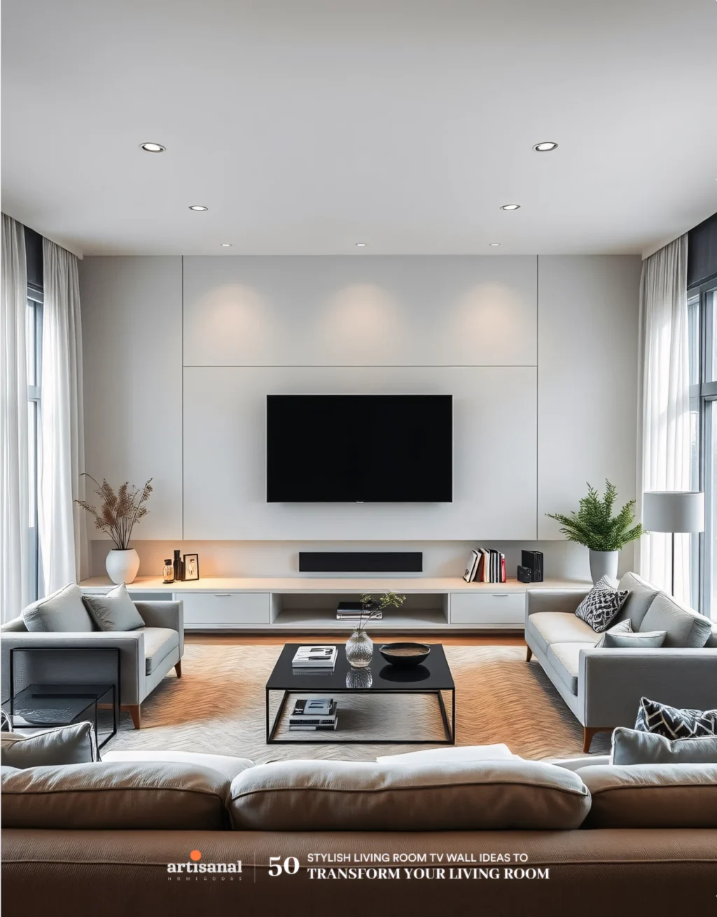 50 Modern TV Wall Ideas to Transform Your Living Room in 2025